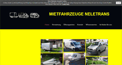 Desktop Screenshot of neletrans.de